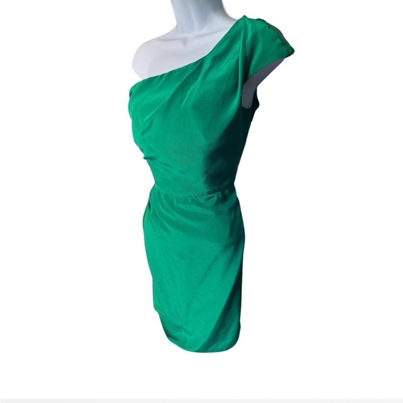 Shoshanna One Shoulder Cocktail Dress - Picture 2 of 3